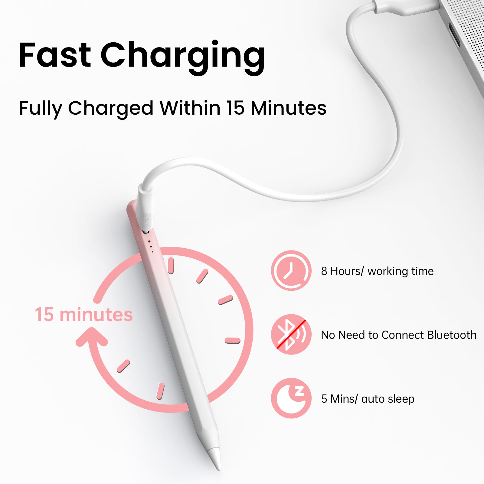 MINI Fast charging gradient-color children's pen